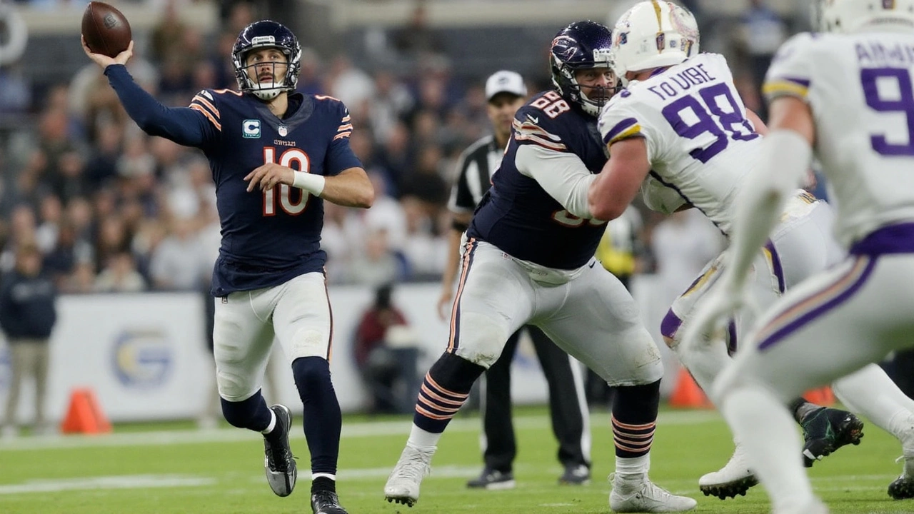 J.J. McCarthy leads Vikings 27-24 rally over Bears in Week 1 Monday Night Football